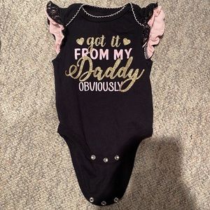 (15for$10) baby girl onesie